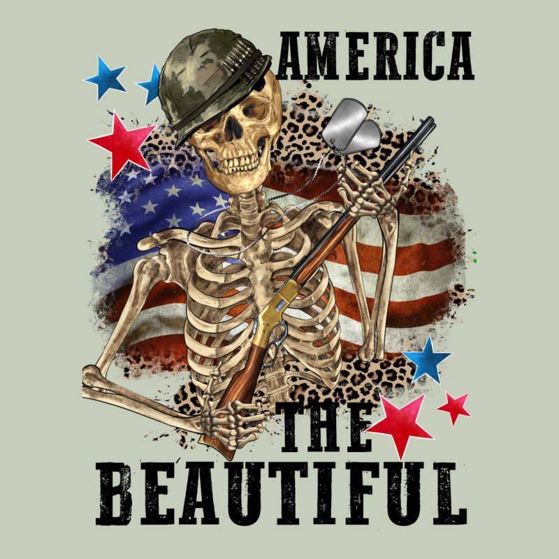 America The Beautiful 4th Of July Ladies Tee by CowGirlArtShop | Teevron