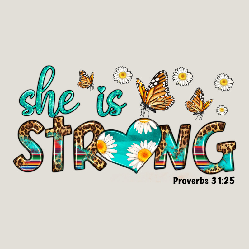 She Is Strong Heavy Core Tee by HRA Design Shop | Teevron