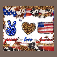 Peace Love America Premium Hoodie | Teevron
