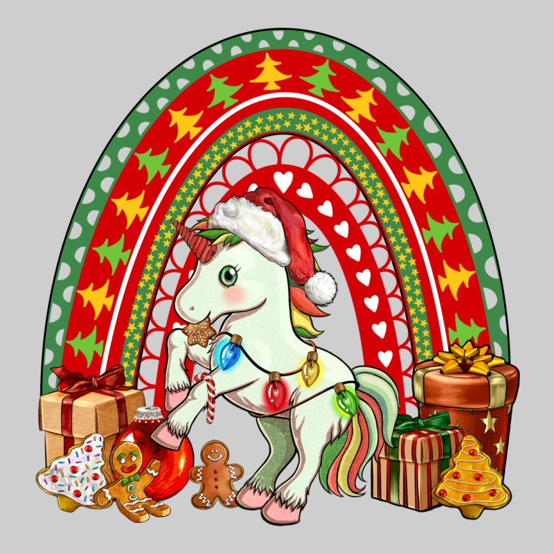 Christmas Unicorn Rainbow Premium Tee by FaDigitalArtStudio | Teevron