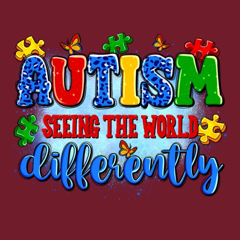 Autism Seeing The World Differently Zipper Hoodie by Artiststas | Teevron