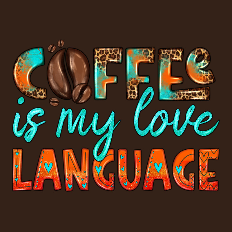 Coffee Is My Love Language Heavy Core Tee by HRA Design Shop | Teevron