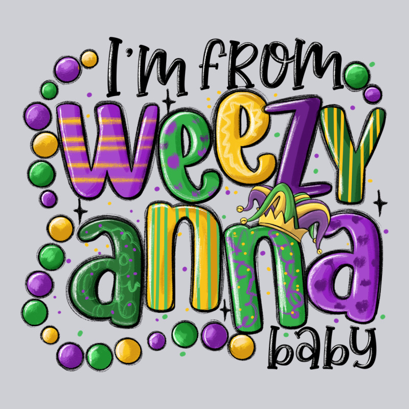 I'm From Weezy Anna Baby Mardi Gras Classic Tee by MaliasSmallBusiness | Teevron