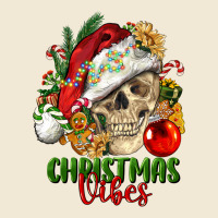 Christmas Vibes Human Skull Premium Tee | Teevron
