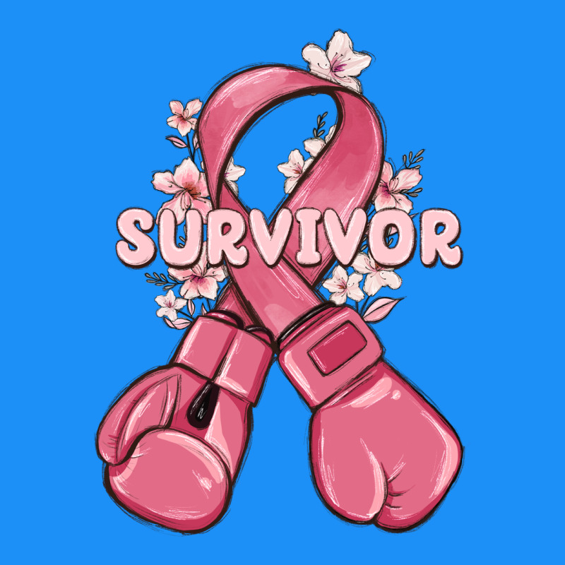 Survivor Breast Cancer With Boxing Gloves Classic Tee by MaliasSmallBusiness | Teevron