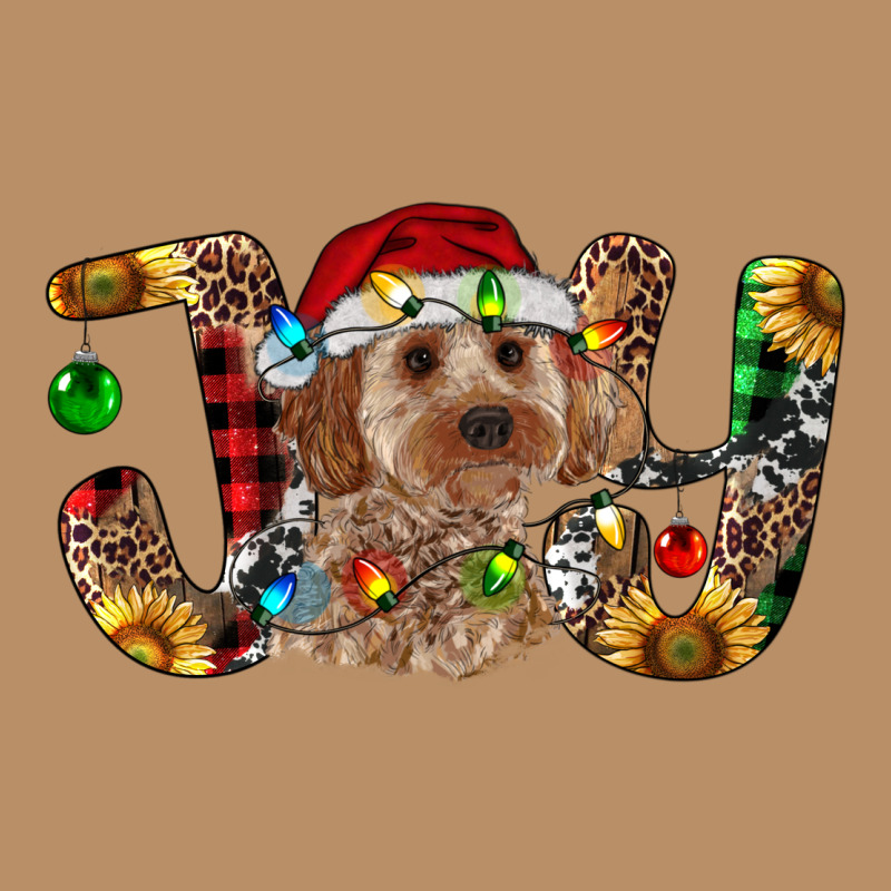 Cockapoo Christmas Joy Vintage Hoodie by RanaPortraitStore | Teevron