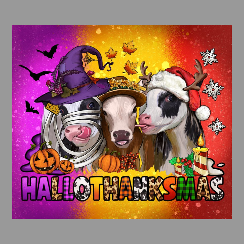 Hallothanksmas Heifers Vintage Hoodie by Jasminsmagicworld | Teevron