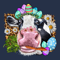 Happy Easter Cow With Eggs Easter Day Premium Hoodie | Teevron