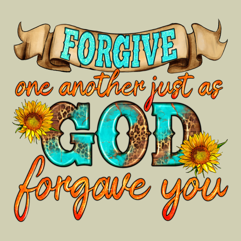 Forgive One Another Just As God Forgave You Heavy Core Tee by HRA Design Shop | Teevron