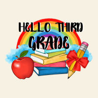 Back To School Hello Third Grade 3200x2400 Vintage Tee | Teevron