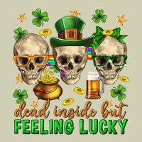 Dead Inside But Feeling Lucky St. Patricks Day Heavy Core Tee | Teevron