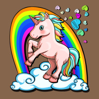 Cute Unicorn With Rainbow Premium Tee | Teevron