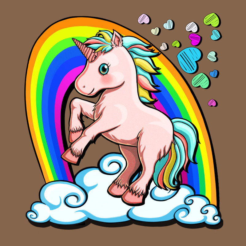 Cute Unicorn With Rainbow Premium Tee by FaDigitalArtStudio | Teevron