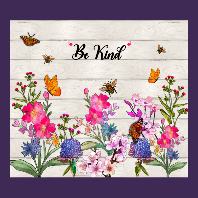 Be Kind Wildflower Premium Hoodie by TumblerDesignByShophia | Teevron