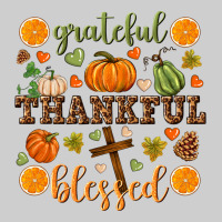Grateful Thankful Blessed Premium Sweatshirt | Teevron