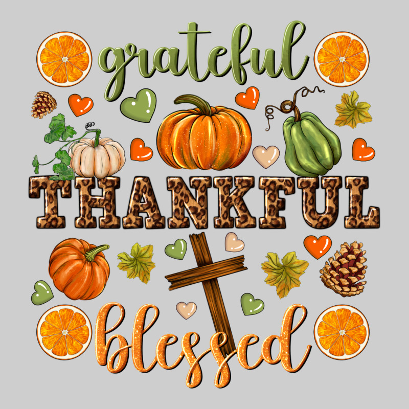 Grateful Thankful Blessed Premium Sweatshirt by NancyCooperArtShop | Teevron