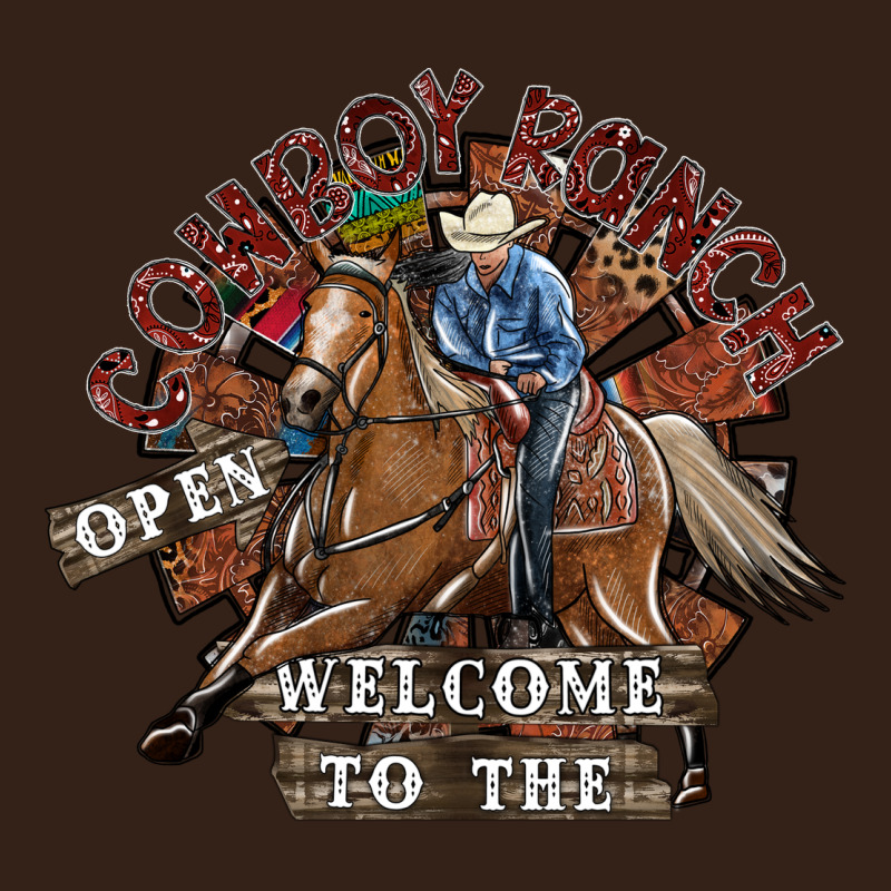 Cowboy Ranch Heavy Core Tee by SublimationCraftShop | Teevron