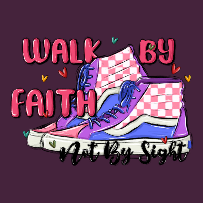 Walk By Faith Classic Tee by MaliasSmallBusiness | Teevron