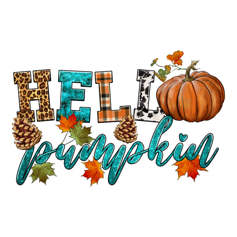 Hello Pumpkin Ladies Tee by HRA Design Shop | Teevron