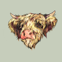 Scottish Cow Long Sleeve Tee | Teevron