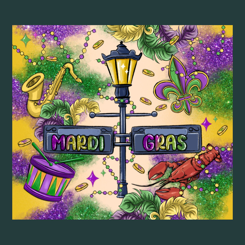 Mardi Gras Street Lights Classic Tee by MaliasSmallBusiness | Teevron