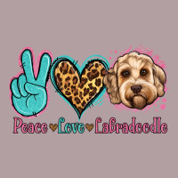 Peace Love Labradoodle Vintage Hoodie | Teevron