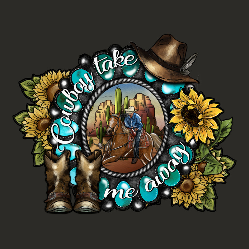 Cowboy Take Me Away 2 Heavy Core Tee by SublimationCraftShop | Teevron