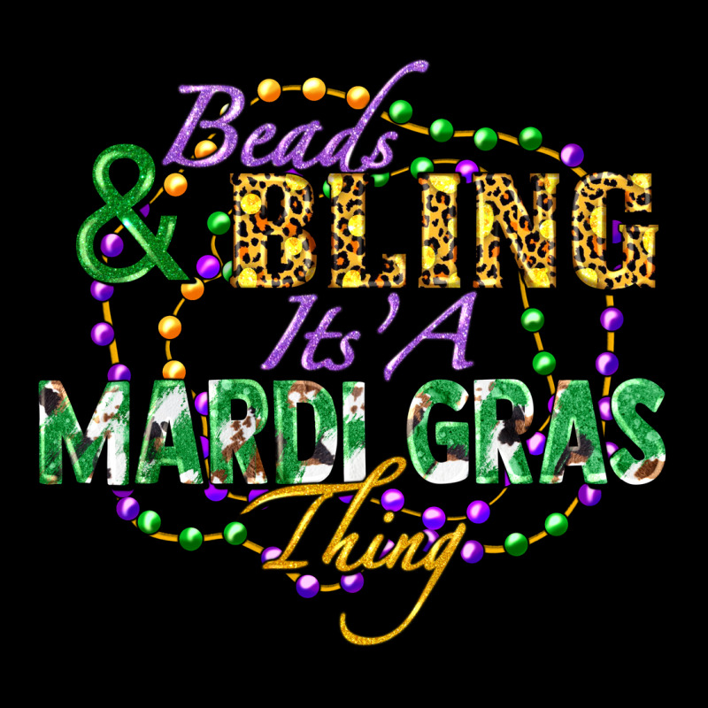 Beads And Bling It's' A Mardi Gras Thing Urban Hoodie by FaDigitalArtStudio | Teevron