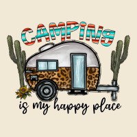 Camping Is My Happy Place Premium Tee | Teevron