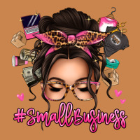 Small Business Messy Bun Heavyweight Hoodie | Teevron