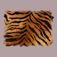 Handdrawn Tiger Pattern Background Vintage Hoodie | Teevron