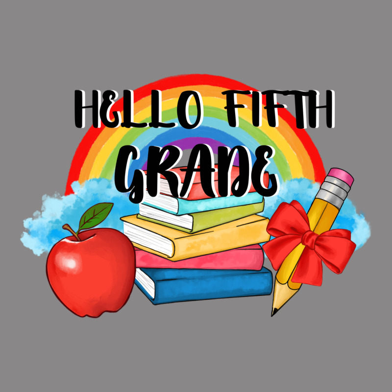 Back To School Hello Fifth Grade 3200x2400 Vintage Tee by AdoDesignShop | Teevron