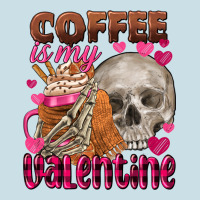 Coffee Is My Valentine Skull Ladies Tee | Teevron