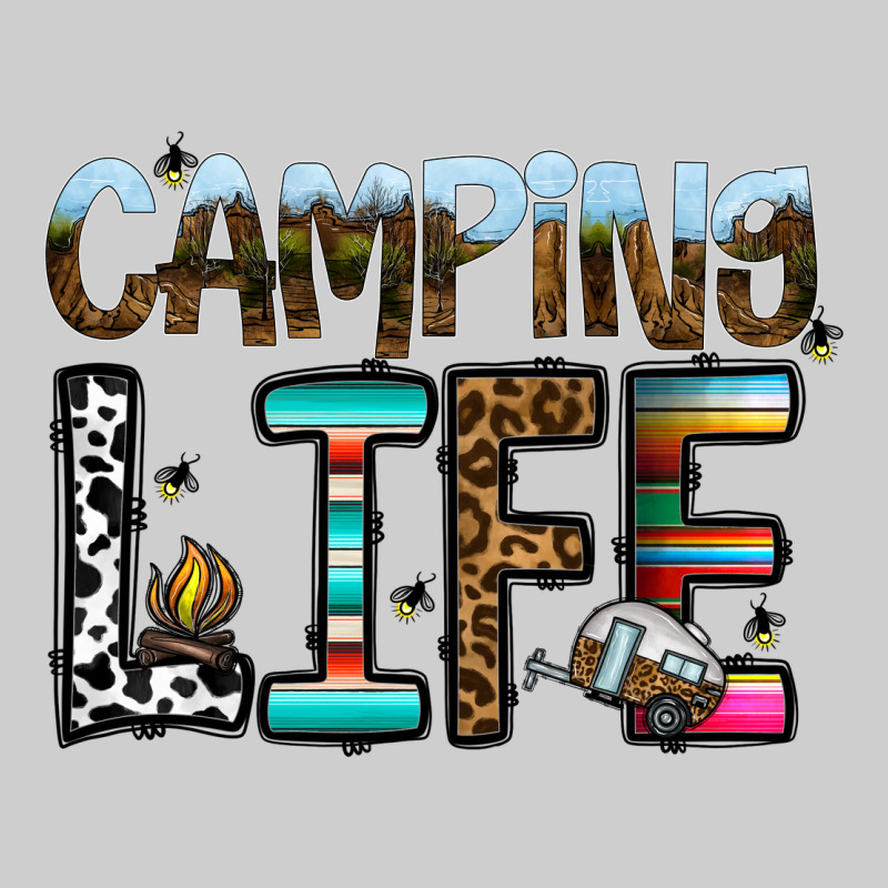Camping Life Premium Tee by CowhideDigitalArt | Teevron