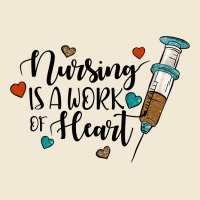 Nursing İs A Work Of Heart Ladies Tee | Teevron
