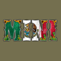 Mexican Flag Mini Vintage Hoodie | Teevron