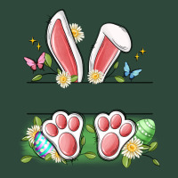 Easter Bunny Name Frame Zipper Hoodie | Teevron