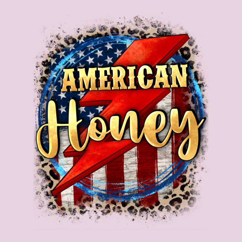 American Honey 4th Of July Ladies Tee by CowGirlArtShop | Teevron