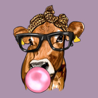 Cow Lick With Leopard Bandana Heavyweight Hoodie | Teevron