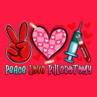 Peace Love Phlebotomy Zipper Hoodie | Teevron