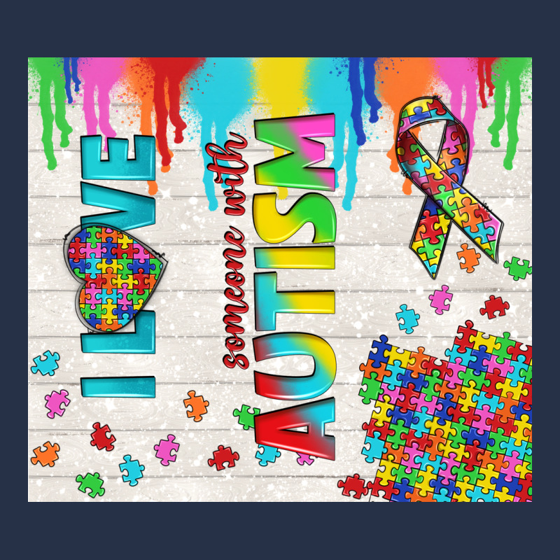 I Love Someone With Autism Premium Hoodie by TumblerDesignByShophia | Teevron