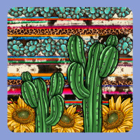 Cactus Sunflower Coaster Long Sleeve Tee | Teevron