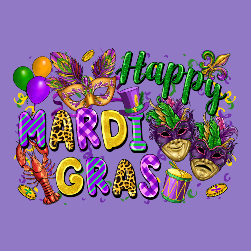 Happy Mardi Gras Urban Hoodie by FaDigitalArtStudio | Teevron