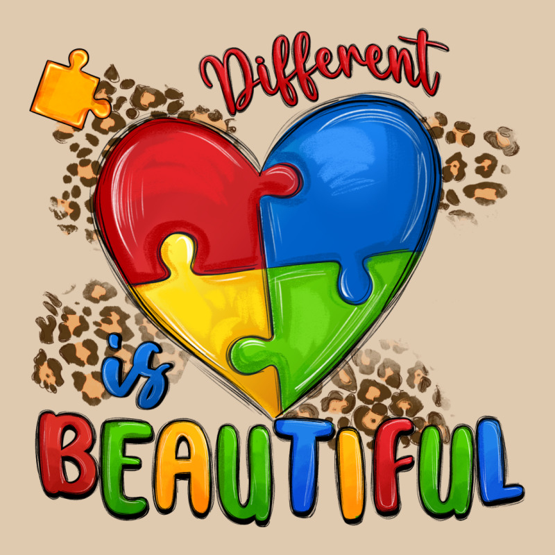 Different Is Beautiful Autism Heavyweight Sweatshirt by MaliasSmallBusiness | Teevron