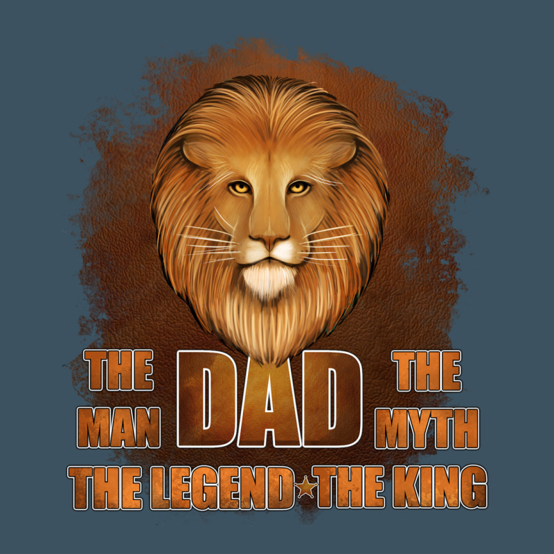 Dad The Man Leather Background Urban Heavy Tee by Jasminsmagicworld | Teevron