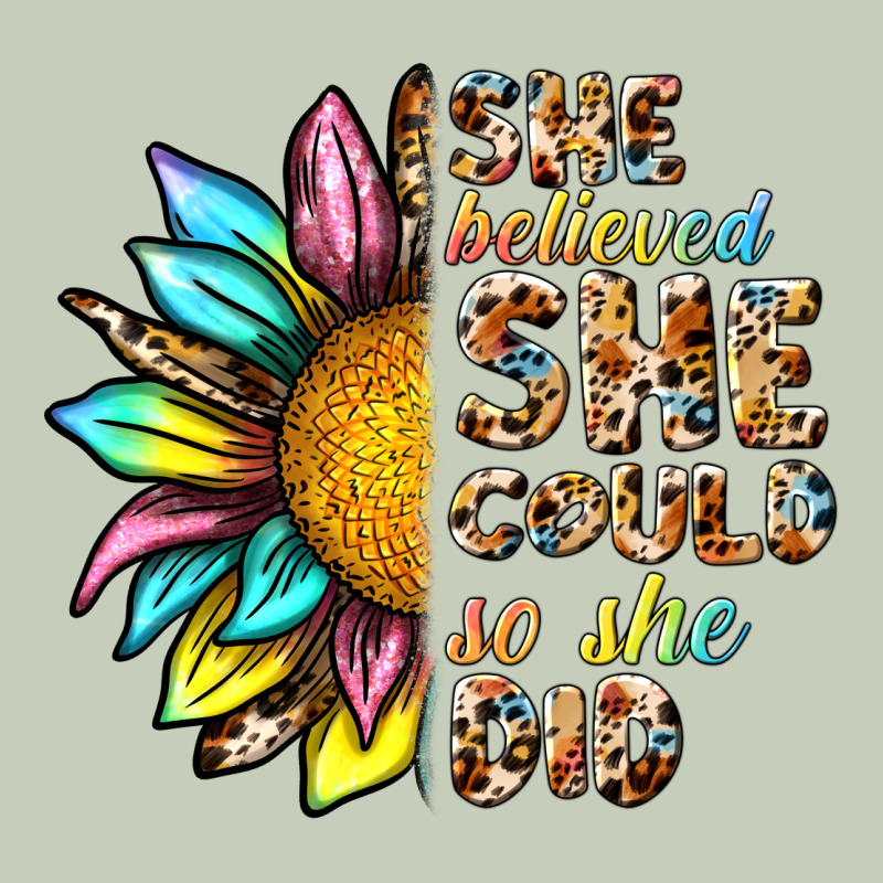 She Believed She Could So She Did Long Sleeve Tee by NancyCooperArtShop | Teevron