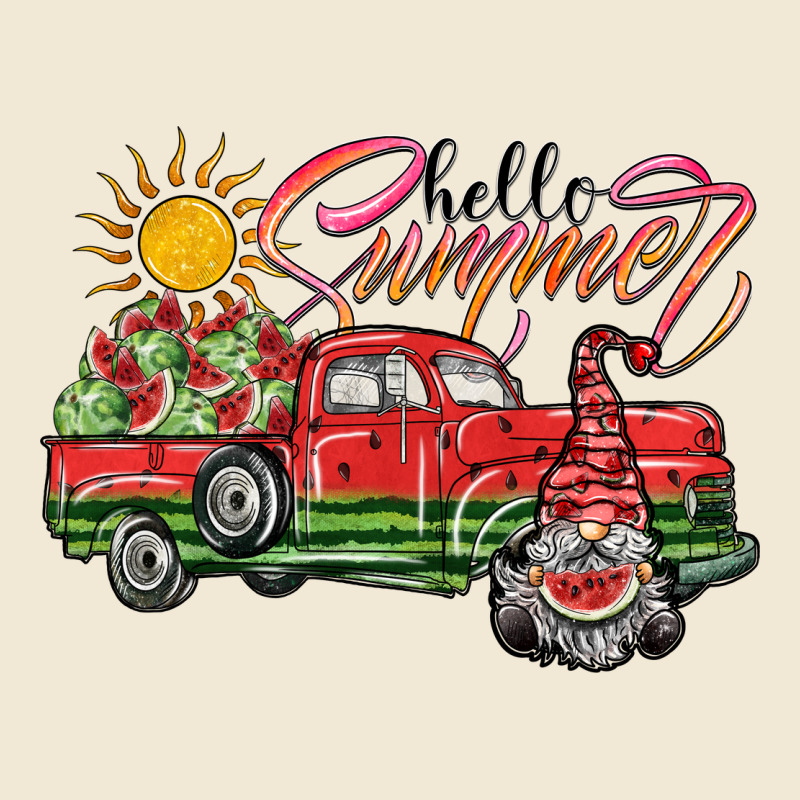 Hello Summer Ladies Tee by SublimationCraftShop | Teevron
