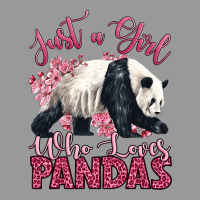 Just A Girl Who Loves Pandas Vintage Hoodie | Teevron