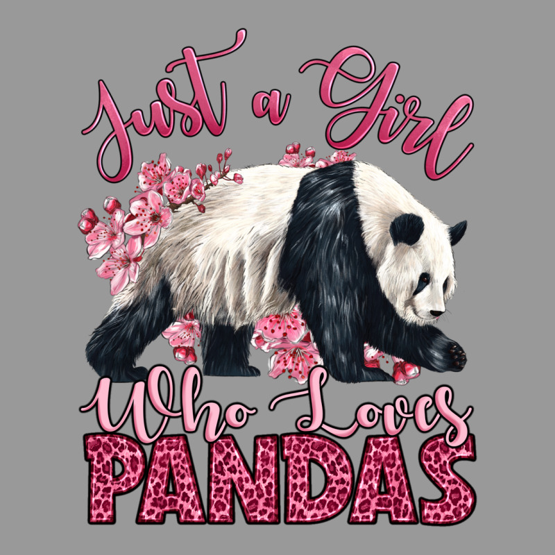 Just A Girl Who Loves Pandas Vintage Hoodie by LillyAllenDesigns | Teevron