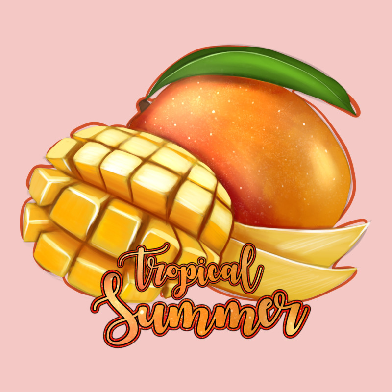 Mango Tropical Summer Urban Heavy Tee by Jasminsmagicworld | Teevron